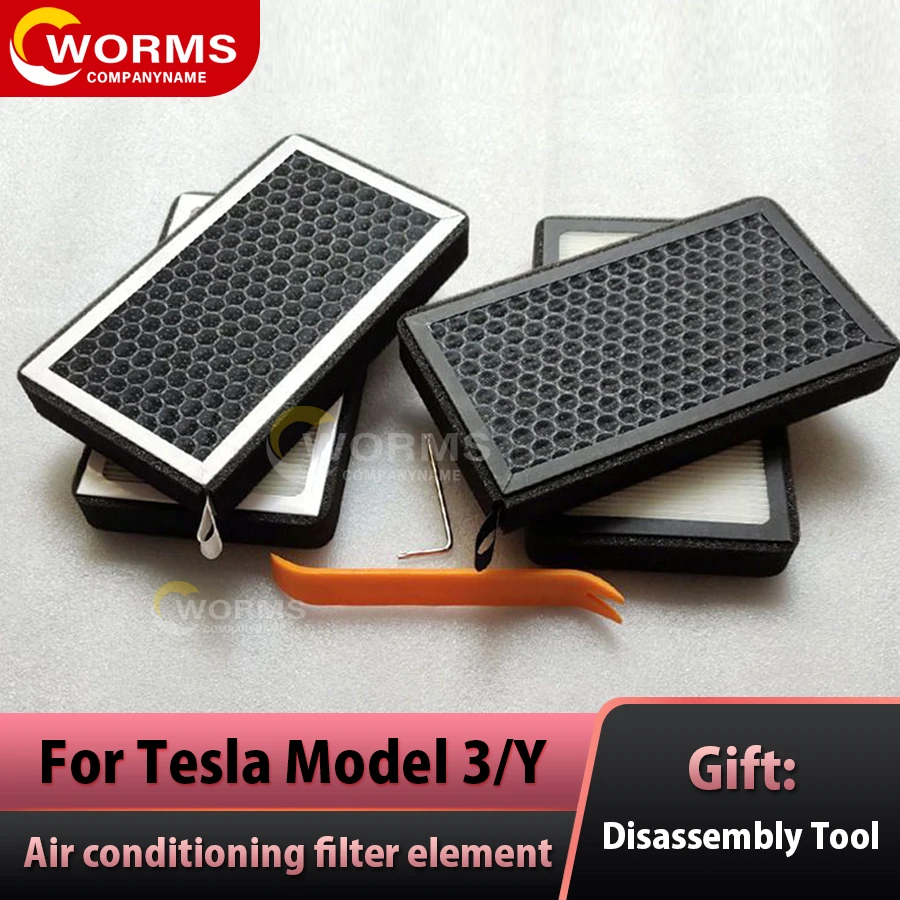 2 adet tesla modeli 3 model y hepa aktif karbon hava filtresi n98